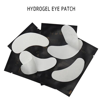 

50 pairs/pack Black Packing Under Eye Pads Eyelashes Paper Patches Tips Sticker Wraps Eyelash Extension Make Up Tools Cotton Pad