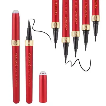 

1 Pcs Black Long Lasting Eye Liner Pencil Waterproof Eyeliner Smudge-Proof Cosmetic Beauty Makeup Liquid Eyeliner Stamp TSLM1