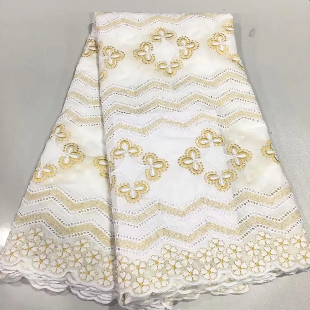 По-прежнему летайте Высоко Качественный хлопок кружева ткани последние швейцарские кружева ткань из Дубая Африканское парчовое ткани 5 ярдов/лот