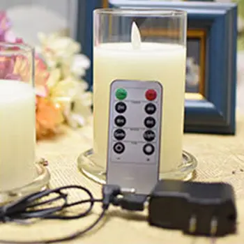 

Remote Control Tea Lights Flameless Votive Candle with Timer Tea Light LED