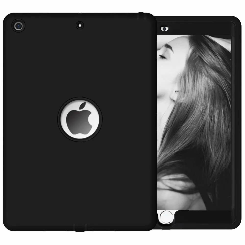 360 Полный бронированный чехол для планшета для нового iPad 7-го поколения Coque PC Бампер противоударный чехол для iPad 10,2 чехол противоударный