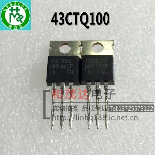 2 шт./43CTQ100PBF 43CTQ100 40A100V