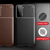 Карбона и оптоволокна для телефона чехол для Samsung Galaxy S21 ультра на Sumsung S20 FE S 21 Plus Note 20 5G силиконовый чехол для мобильного телефона чехол Coque Fundas ► Фото 2/6