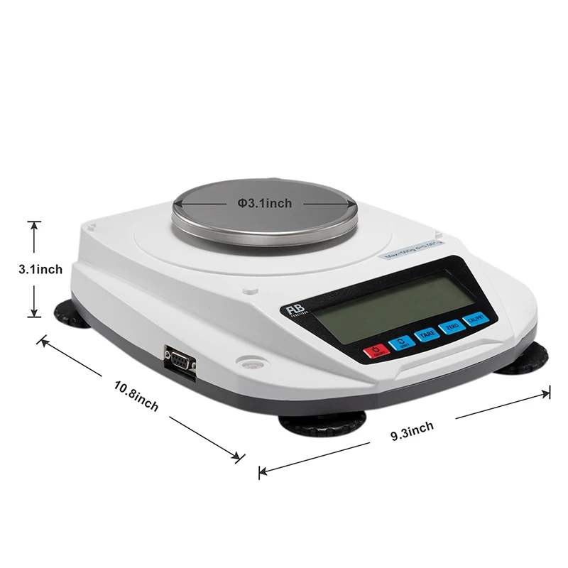  Digital Weighing Scale, 5000g 0.01g 100-240V Digital Precision  Scale Lab Weighing Electronic Balance Jewelry Scales for Accurate Gram,  Kitchen(US) : Industrial & Scientific