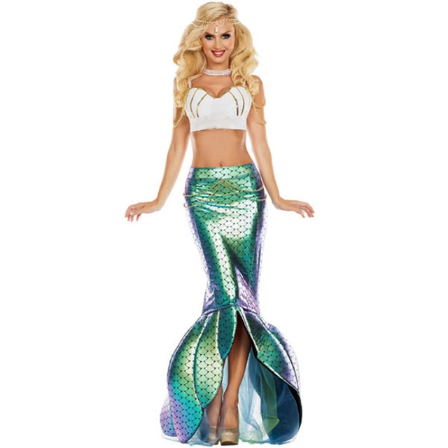 Disguise Fantasia Feminina Adulta Plus Size Ariel Deluxe