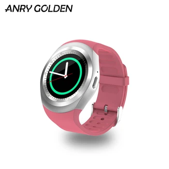 

Y1 Smart Watch Touch Screen Support Micro SIM Card with Bluetooth 3.0 Camera Sleep Monitor Fitness Compatible with iOS Andorid
