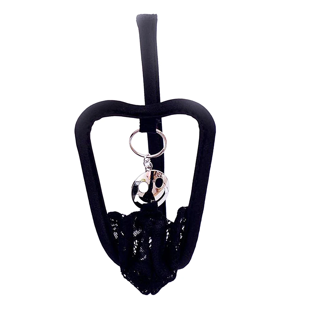 Men Male Guys T-back Open Smiling Face G-string Bikini C-String Thong Underwear Sexy Underpants