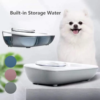

OUYXR Care For Spine Dog Feeder Automatic Water Dispenser Food Drinking Bowl for Dogs