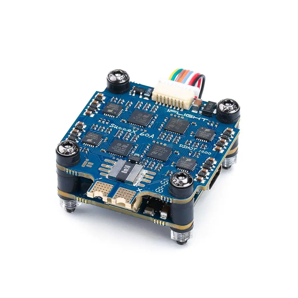 New iFlight SucceX-D F7 TwinG 60A Stack with SucceX-D F7 TwinG V2.2 FC/SucceX 60A V2.1 Plus BLHeli_32 2-6S ESC for HD FPV system 4