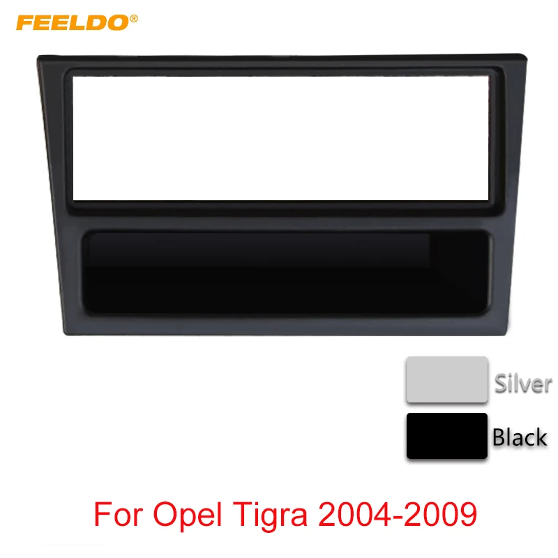 

Автомагнитола FEELDO, 1DIN, CD, Панель рамы для Opel Tigra 2004-2009, комплект для установки стереопанели, панели для приборной панели, отделка # FD5219