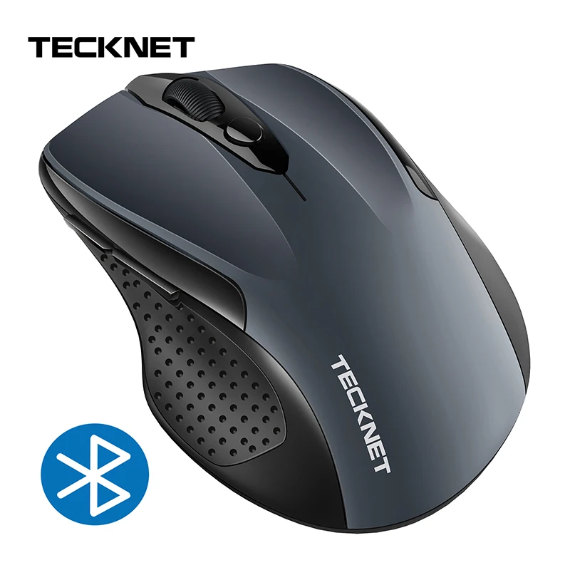 Pаспродажа TeckNet Беспроводной Bluetooth Мышь 800 1200 1600 2000 2600 Точек на дюйм Беспроводной Мышь Bluetooth для ноутбука для малышей 24 месяцев Срок службы батареи