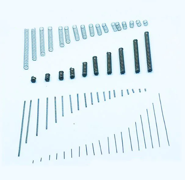 5pcs small compression springs wire diameter 0.12mm pressure metal stainless steel OD 0.6mm length 50mm | Обустройство дома