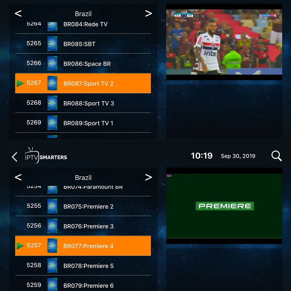 Мировое IPTV Бразилия IP tv подписка HBO ESPN для смарт iptv коробки Xtream M3u смартфонов с 6000+ Vod музыкальный кинотеатр для взрослых