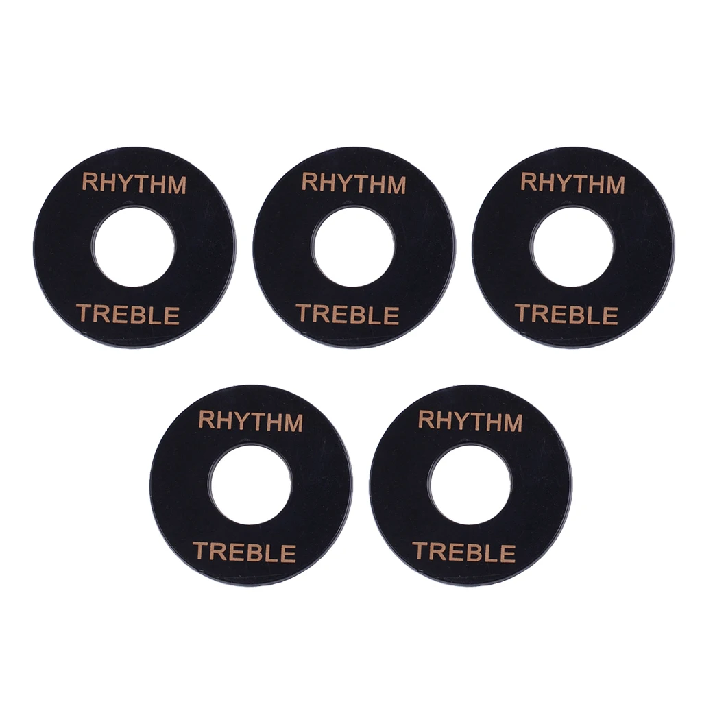 5pcs Rhythm Treble Ring Round Plate For  Toggle Switch