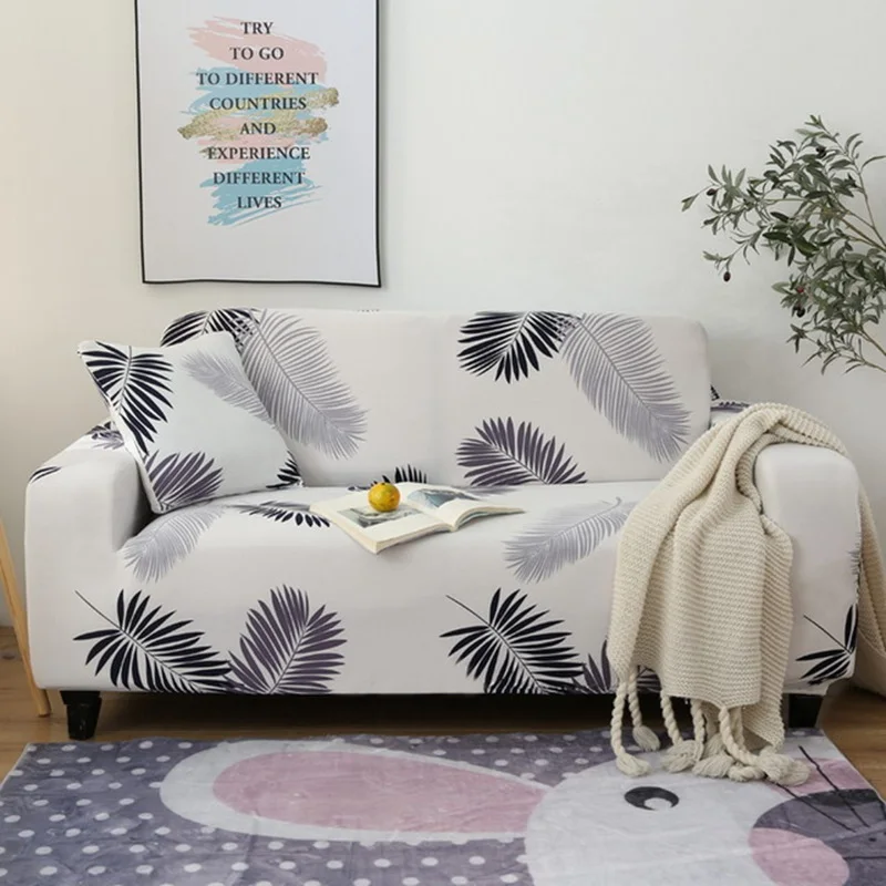 Эластичный чехол для дивана для гостиной, Набор чехлов для дивана, хлопковое универсальное кресло для домашних животных, угловой чехол для дивана, угловой шезлонг - Цвет: Color 21