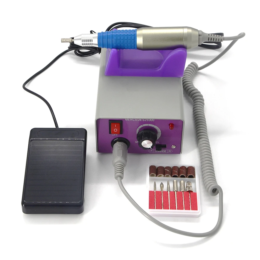 30 Вт Профессиональная дрель для ногтей Оборудование для ногтей Маникюр Педикюр пилки Электрический Маникюр дрель и аксессуары инструменты