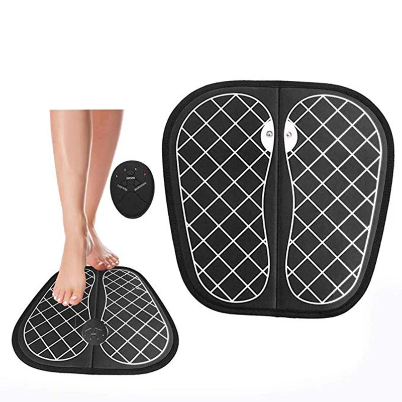 

Electric EMS Foot Massager Pad Feet Muscle Relaxtion Foot Stimulator Mat Improve Blood Circulation Relieve Ache Pain Health Care