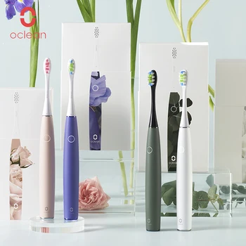 

Oclean Air 2 Sonic Electric Toothbrush Smart Tooth Brush Fast Charging Last 40 Days IPX7 Toothbrush Without Noise Cleaning Teeth