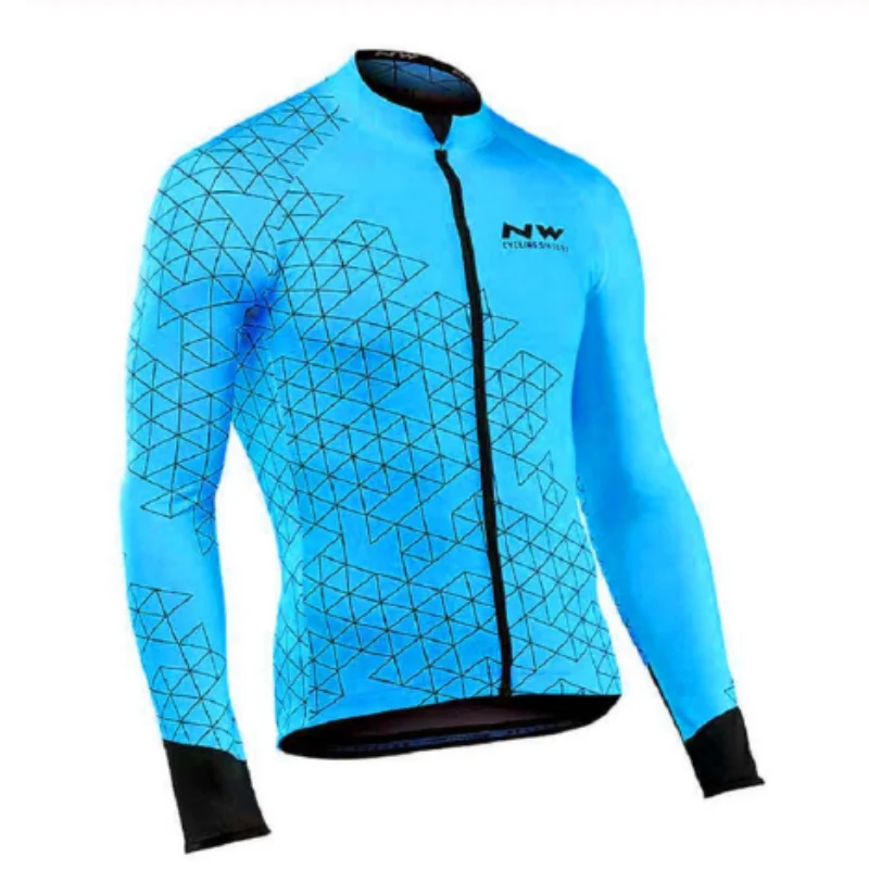 Style-5 Новейшая Мужская NW белая велосипедная Джерси осенняя куртка Ropa Ciclismo быстросохнущая куртка для езды на велосипеде из джерси велосипедная спортивная одежда - Цвет: Style-5