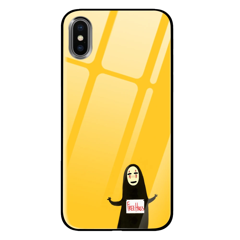 1 Красные, желтые милые аниме закаленное стекло Роскошные Чехлы для huawei P30 P20 mate 10 20 Honor 8 9 10 Pro Lite - Цвет: 1