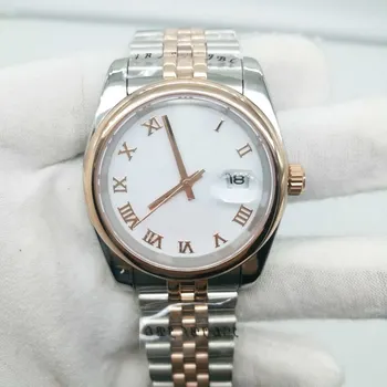 

luxury watch men wristwatch 2813 36mm automatic mechanical No battery sweeping DateJUST stainless steel watches AAA rolexable