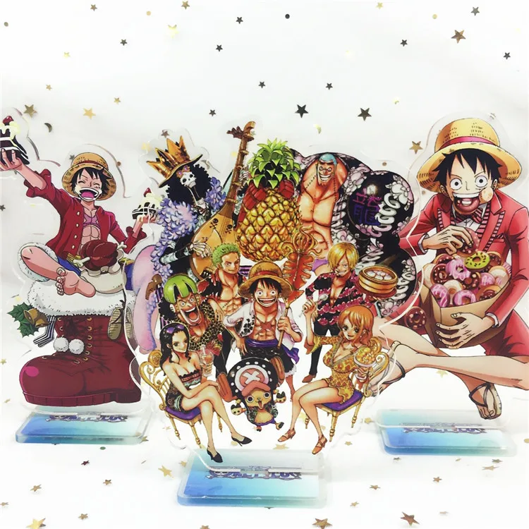 Аниме One piece акриловая модель на подставке игрушки экшн-Фигурки Коллекционная