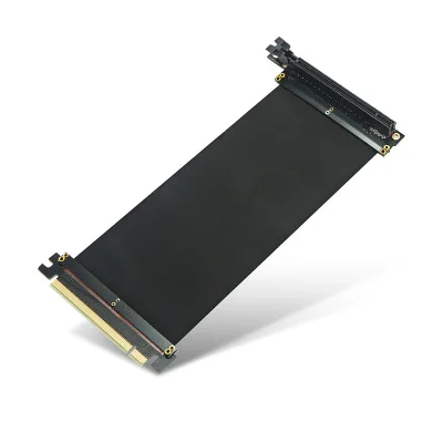 GPU Riser Cable PCIE16x игра VGA Видеокарта вертикальный конверсионный кронштейн+ PCI-E 3,0x16 PCI удлинитель - Цвет лезвия: Normal Cable