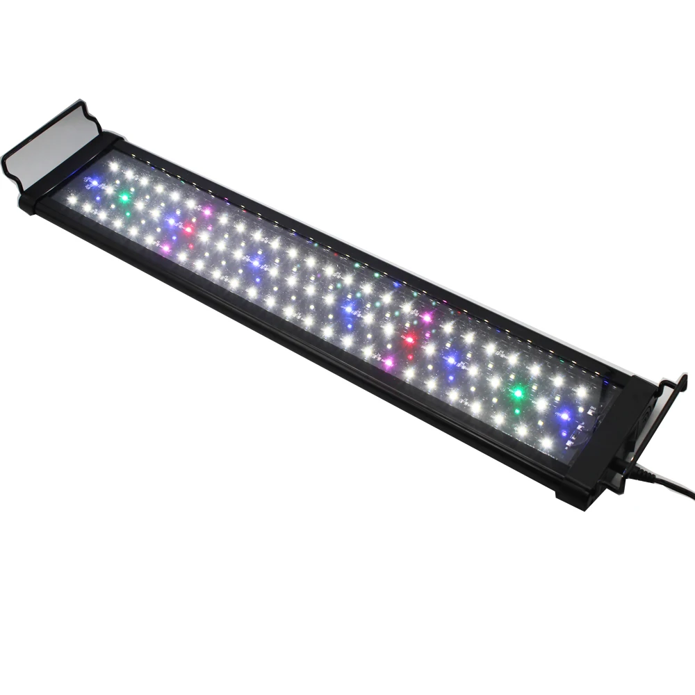

RGB Aquarium LED Light Full Spectrum Lighting for Aquatic Plant Brightness Adjustable for 60-120cm Tank