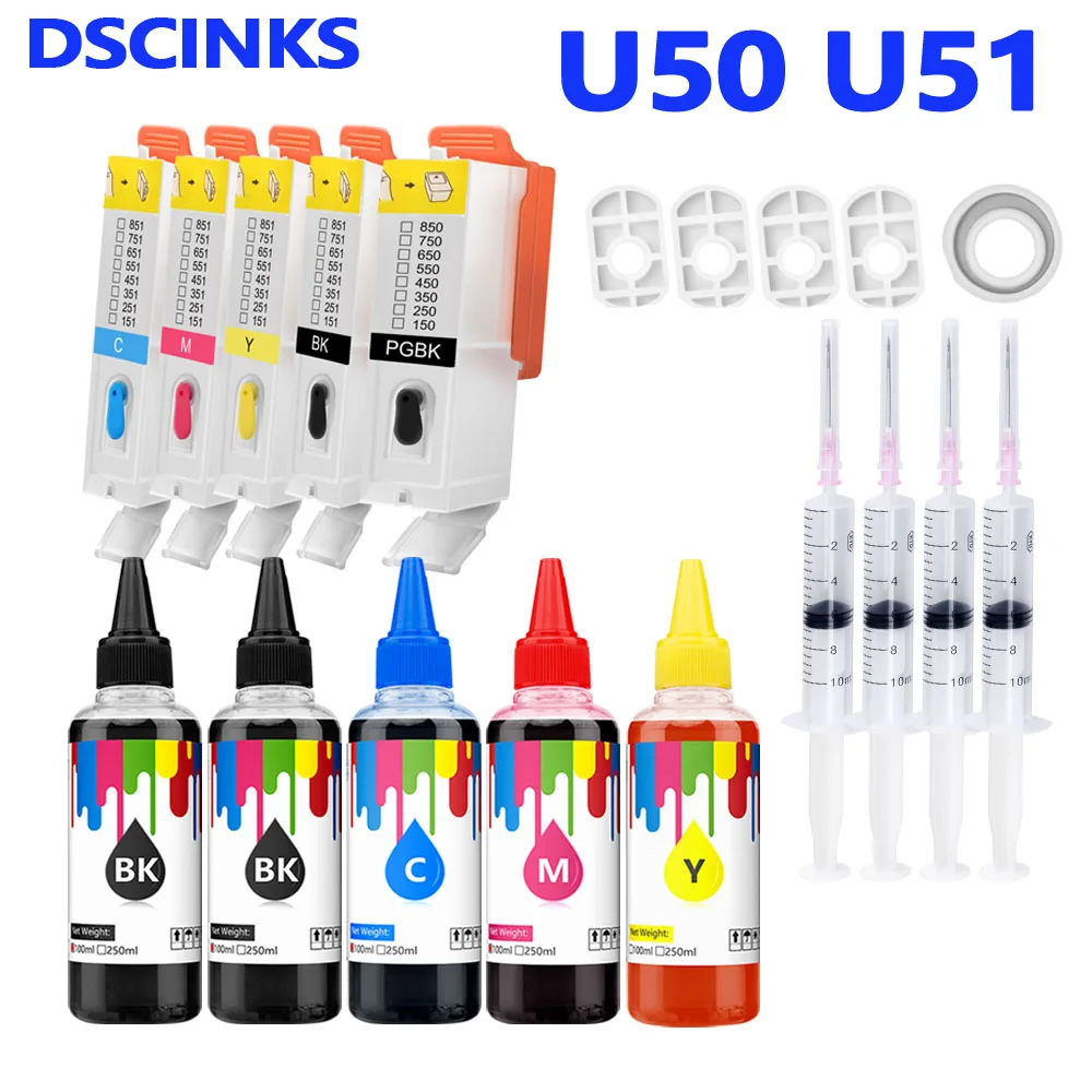 PGI-450 CLI-451 Refill Ink Cartridge for Canon PIXMA IP7240 MG5440 MG5540 MG6440 MG6640 MG5640 MX924 MX724 IX6840 Prin printer supplies ink cartridge inkjet ink cartridge