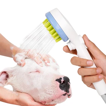 

New Pet Combing Shower Sprayer Pet Dog Bathing Grooming Massage Brush Tool Water Sprinkler Brush Comb for Dogs Cats Pets