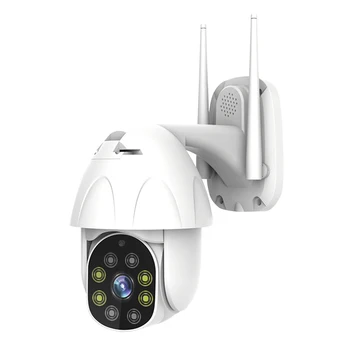 

1080P Night Vision Rotatable Home Security IP Camera Outdoor IR Wireless WiFi Playback Dome Smart HD Waterproof Two Way Audio