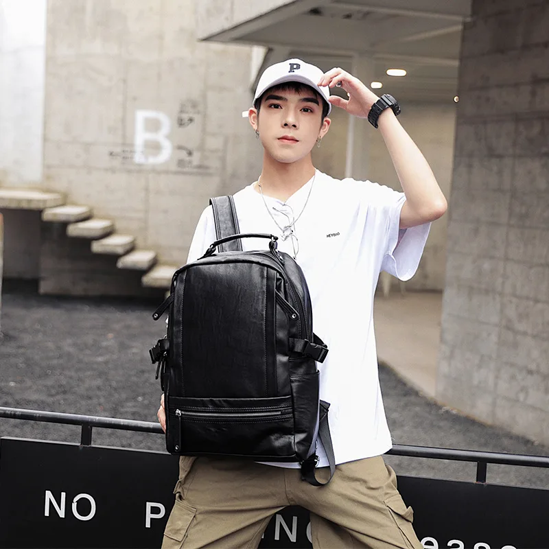 

Transer Mini Backpack Shoulder-Bags Travel F Fashion men Pu -30 High-Quality