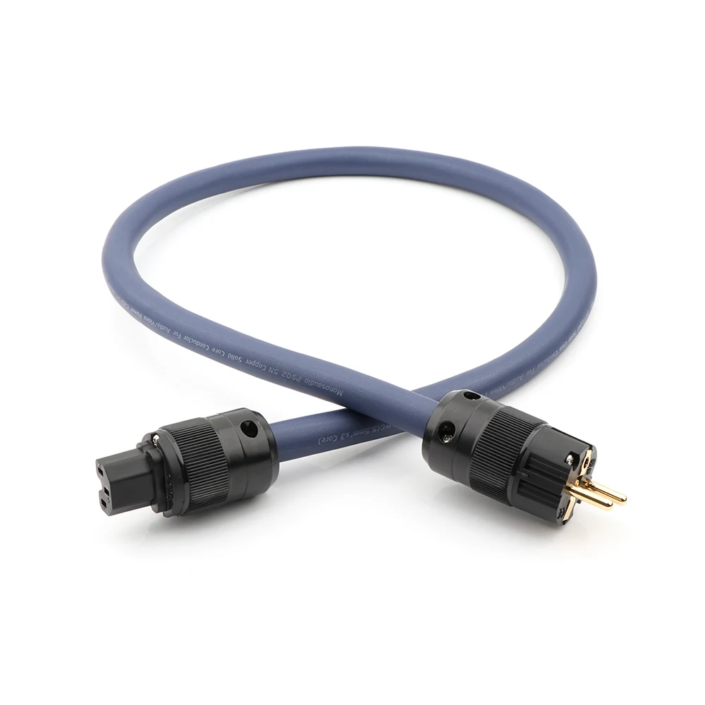 Hifi Audio Monosaudio P902 5n Ofc 5.5square Ac Power Cord Cable With