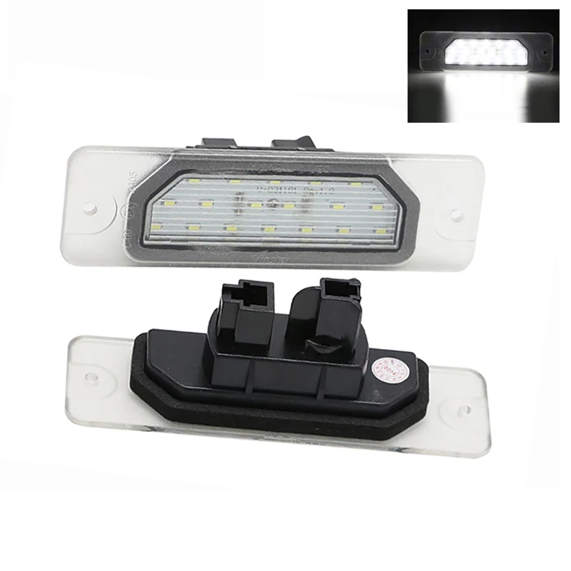 2x Car 18 Smd LED E4 Approved License Plate Lamp Lights for Nissan CEFIRO A33 99~03 For MAXIMA 00~06 Fuga 09-up | Автомобили и