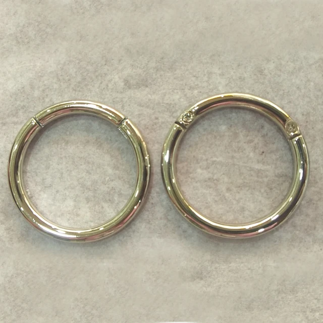 durable and stylish metal ring connector