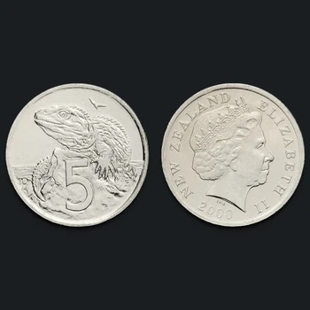 

New Zealand 5 cent 2000 Genuine Original Coins 100% Real Issuing Collection Coins Unc