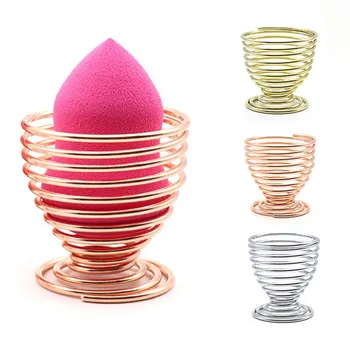 

Makeup Puff Rack Sponge Holder Beauty Makeup Powder Puff Blender Storage Rack Sponge Drying Stand Holder Make Up Tools Maquiagem