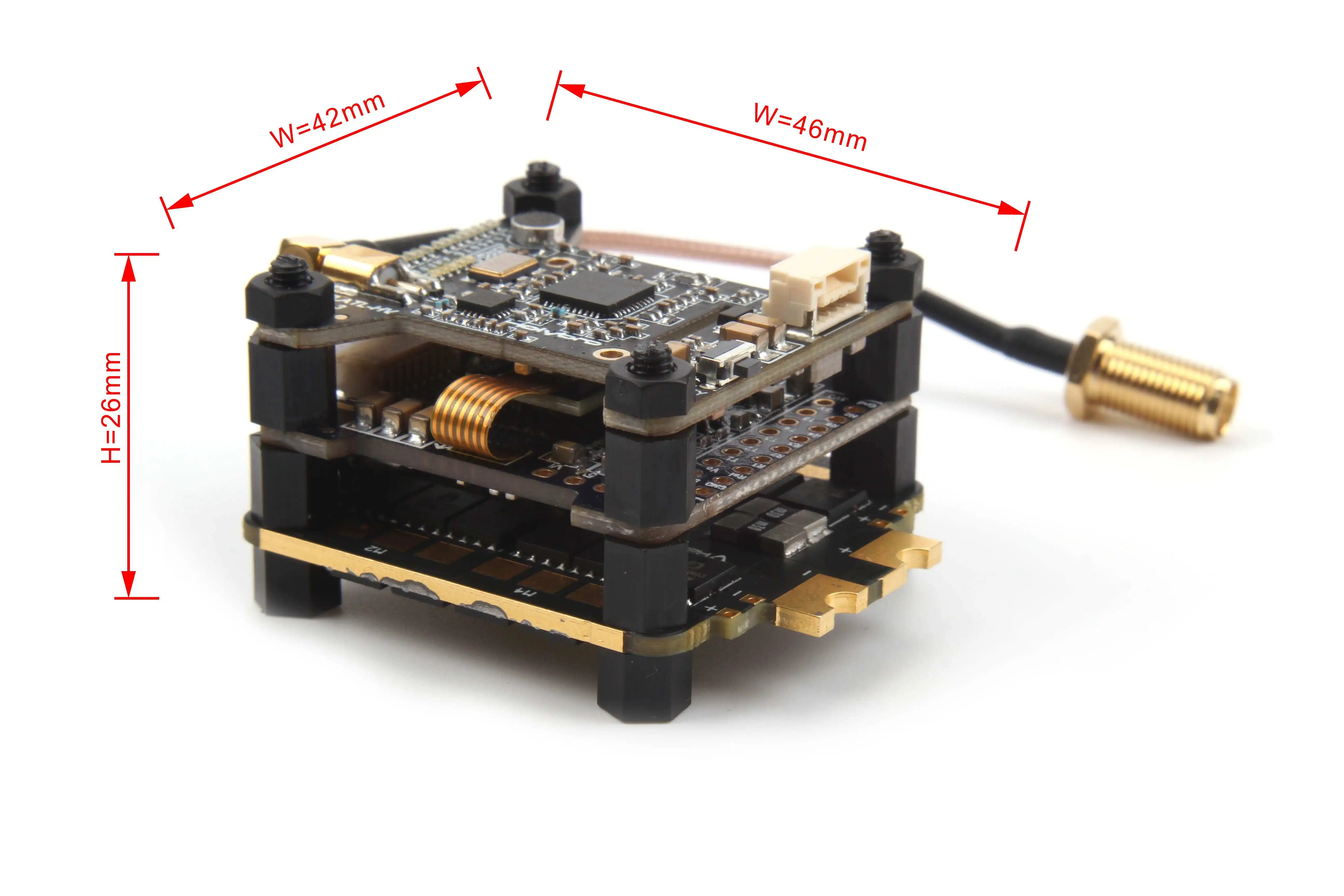 Holybro Kakute F4 V2/F7 V1.5/F7 HDV Полетный контроллер Tekko32 F3 40A/45A/65A Blheli_32 3-6S 4в1 бесщеточный ESC для радиоуправляемого дрона