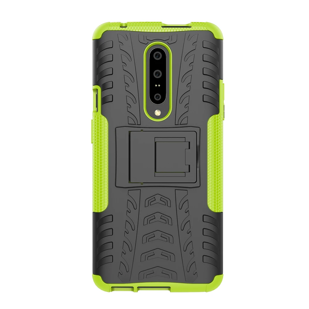 Green Для One plus 7 Pro Чехол 2в1 TPU+ PC сверхпрочный бронированный жесткий силиконовый чехол для телефона чехол для Oneplus 5T 6T 6 7 1+ 5T 1+ 6 1+ 6T 1+ 7 Pro - Цвет: Green