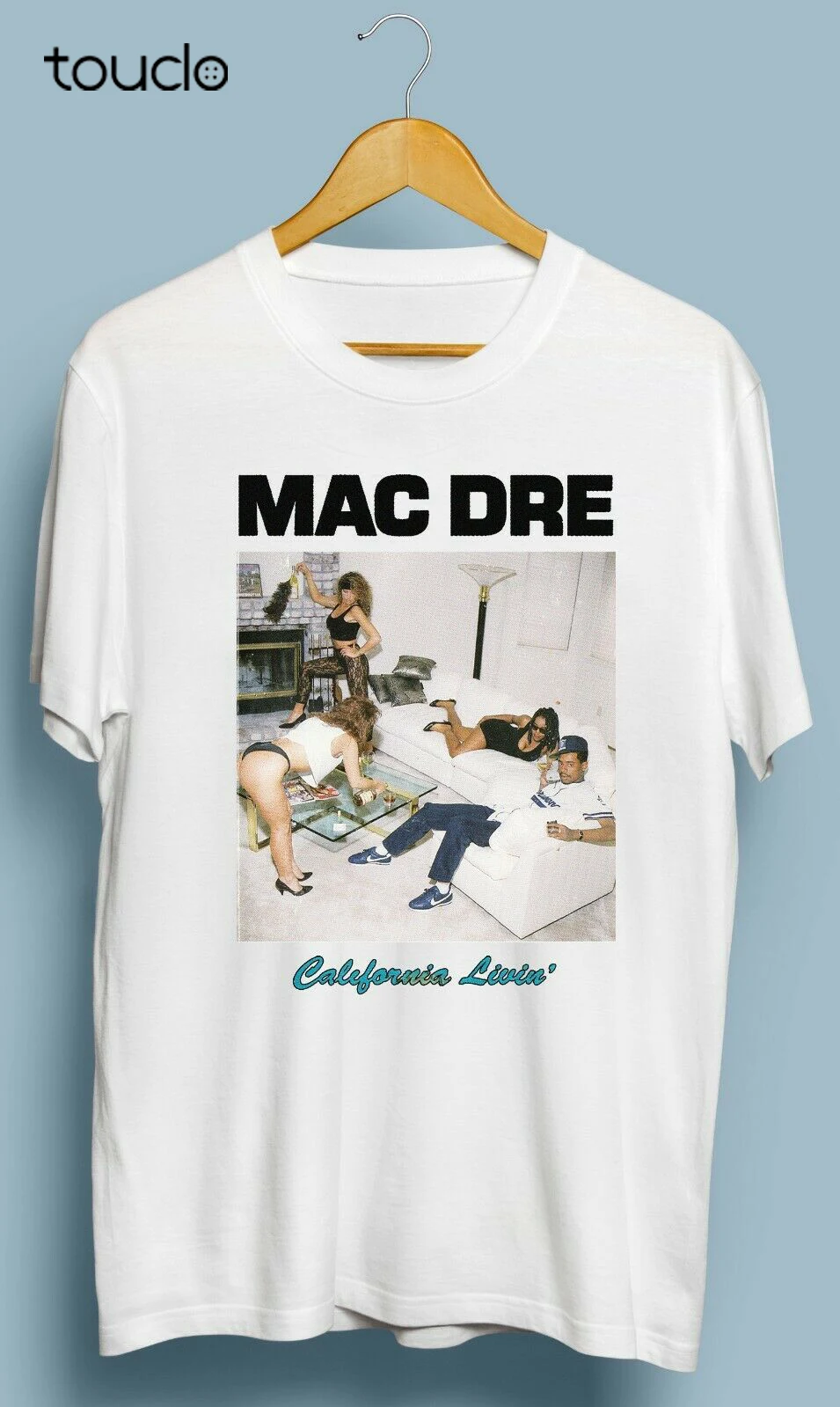 T-Shirt Vintage Mac Dre California Livin Hyphy Bay Area