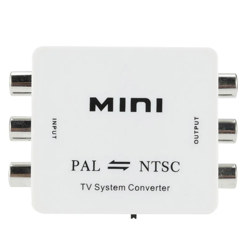 Мини Портативный PAL в NTSC или NTSC в PAL двунаправленный двухсторонний формат ТВ Видео система конвертер Композитное соединение