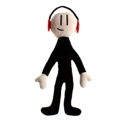 Jouet en peluche de Collection The Henry Stickmin, personnages de dessin animé, poupée de jeux, jouets doux, cadeau pour les Fans, 22CM 