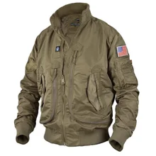 

Autumn And Winter Men Combat Jacket Cool Army Tactical Stand Collar Flight Men's Militray Jacket Men Winter Jacket Bomber Jacket