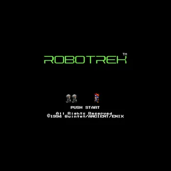 

Robotrek USA Version 16 bit Big Gray Game Card For NTSC Game Player