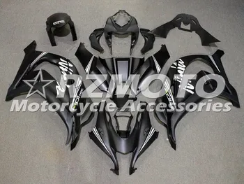 

New ABS Full Fairings Kit Fit For Kawasaki Ninja ZX-10R 2016 2017 2018 2019 10R 16 17 18 19 bodywork set Custom black Matte