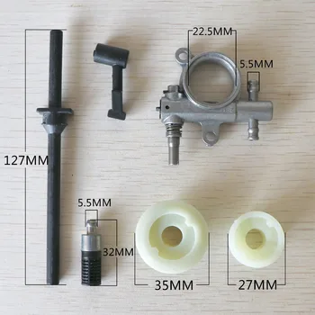 

Oil Pump Pipe Hose Line Endless Screw for Chinese 25CC 2500 Chainsaw spare Parts power equipment accessories