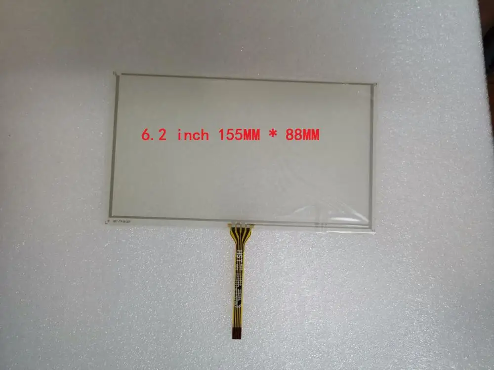 155*88 MM Original 6.2 inch LCD screen HSD062IDW1 A00 A01 A02 With touch screen for DVD Car GPS navigation touch screen panel lcd touch panel lcd screen