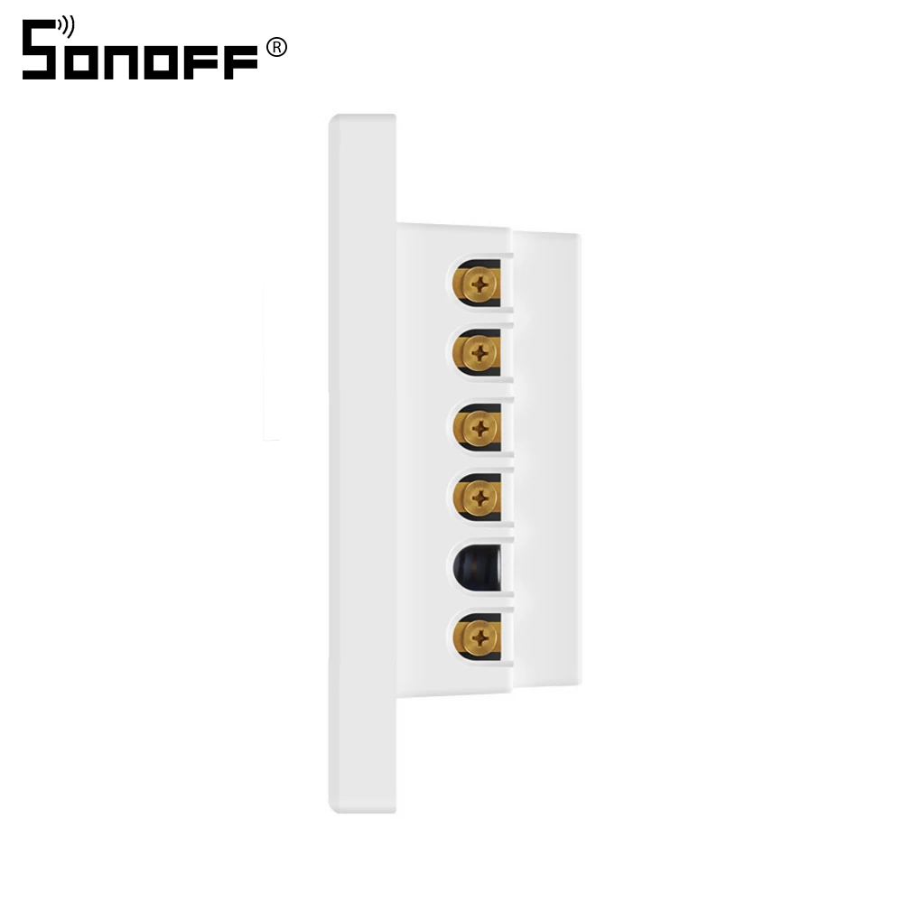 Sonoff WiFi переключатель 220 В/светильник/модуль T2 США 1/2/3C 315 RF/APP пульт дистанционного управления умный дом настенный сенсорный переключатель для Alexa совместимый