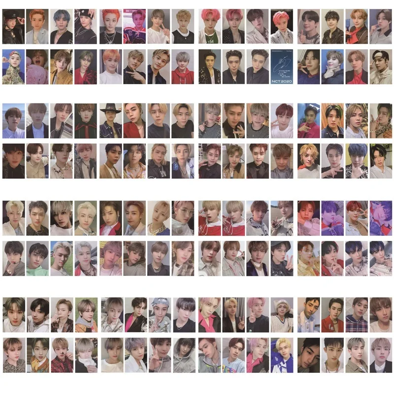 8Pcs/Set Kpop RESONANCE Self-Made Small Card Collection Signature Printing Card lomo cards album cards