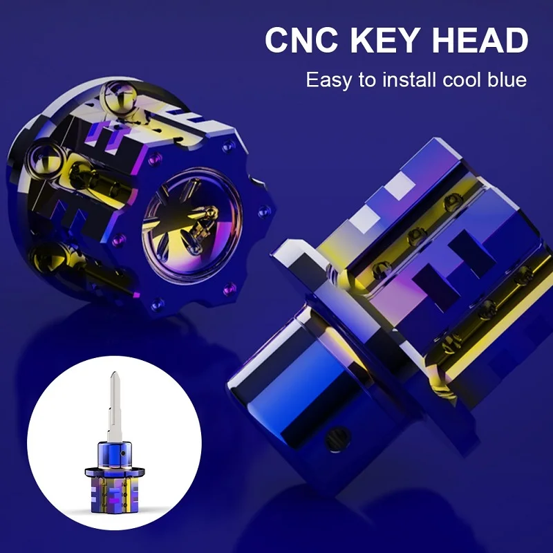 Universal Motorcycle Keychain Modified Key Cover CNC Key Bit Pentagonal Hexagon Key Head Cover Decorative Key Ring Car Accessory Universal Motorcycle Keychain Modified Key Cover CNC Key Bit Pentagonal Hexagon Key Head Cover Decorative Key Ring Car Accessory